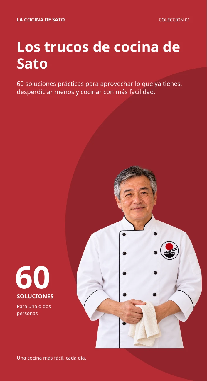 Portada del PDF Los trucos de cocina de Sato